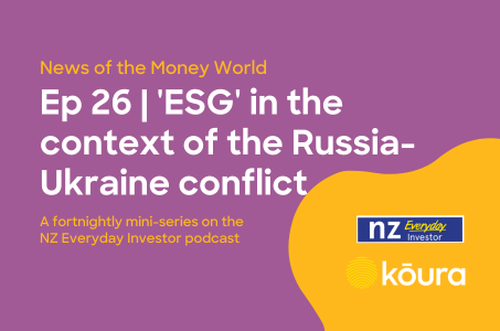 Listen: News of the money world / Ep 26 / 'ESG' in the context of the Russia-Ukraine conflict